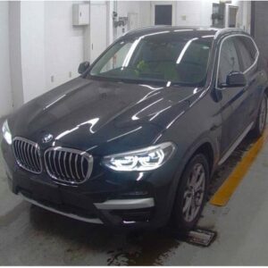 2021 Bmw X3 black gasoline used car Japan export