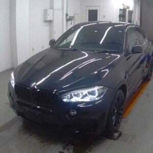 2019 Bmw X6 black gasoline used car Japan export