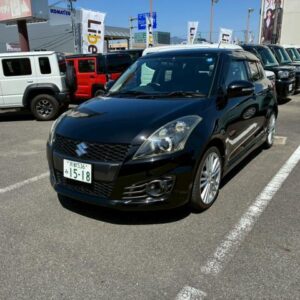 2012 Suzuki Swift Sport black gasoline used car Japan export