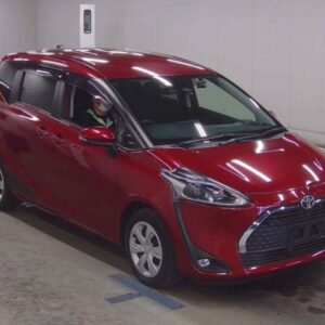 2020 Toyota Sienta wine gasoline used car Japan export