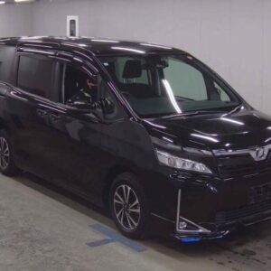 2019 Toyota Voxy black gasoline used car Japan export