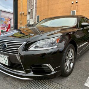 2013 Lexus Ls black hybrid used car Japan export