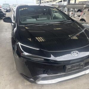 2023 Toyota Prius black hybrid used car Japan export