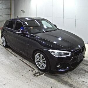 2016 Bmw 1 Series black gasoline used car Japan export