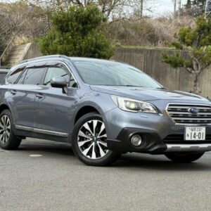 2017 Subaru Legacy Outback gray gasoline used car Japan export