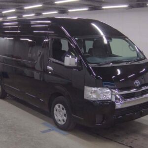 2024 Toyota Hiace Wagon black gasoline used car Japan export