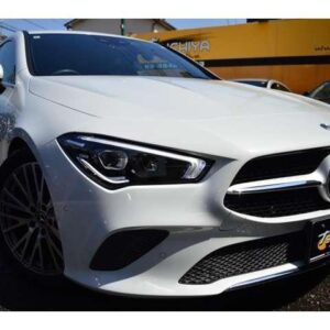 2020 Mercedes Benz Cla-Class Shooting Brake white gasoline used car Japan export