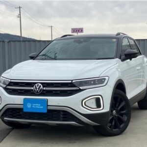 2024 Volkswagen T-Roc white diesel used car Japan export