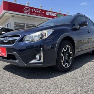 2015 Subaru Xv blue gasoline used car Japan export