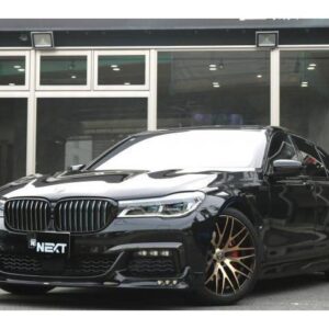 2017 Bmw 7 Series black gasoline used car Japan export