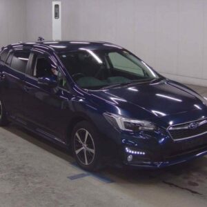 2019 Subaru Impreza Sports blue gasoline used car Japan export
