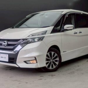 2016 Nissan Serena pearl gasoline used car Japan export