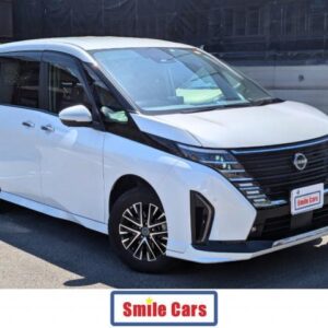 2023 Nissan Serena white gasoline used car Japan export