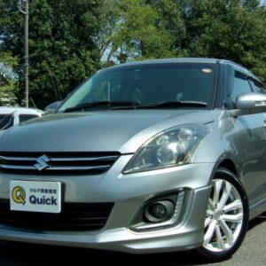 2014 Suzuki Swift silver gasoline used car Japan export