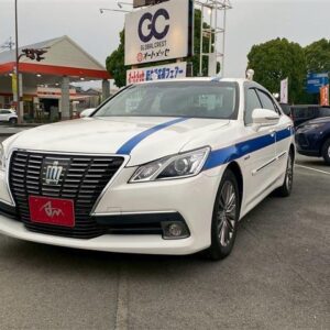 2014 Toyota Crown pearl gasoline used car Japan export