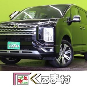 2023 Mitsubishi Delica D:5 black diesel used car Japan export