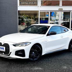 2022 Bmw 4 Series white gasoline used car Japan export