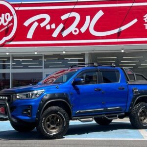 2019 Toyota Hilux blue diesel used car Japan export