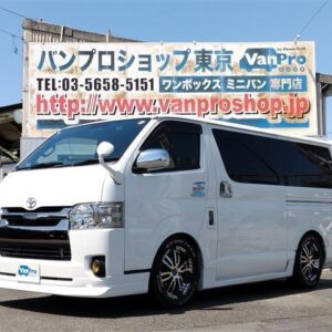 2018 Toyota Regius Ace Van pearl gasoline used car Japan export
