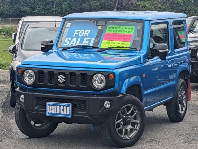 Ref:AUX-23316040 SUZUKI JIMNY 2023 1 2023 Suzuki Jimny blue gasoline used car Japan export