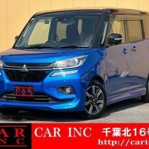 2019 Mitsubishi Delica D:2 blue hybrid used car Japan export