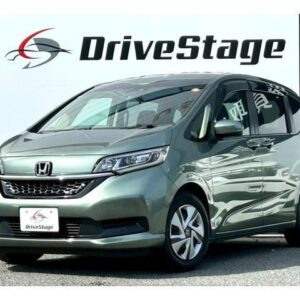 2021 Honda Freed Hybrid green hybrid used car Japan export