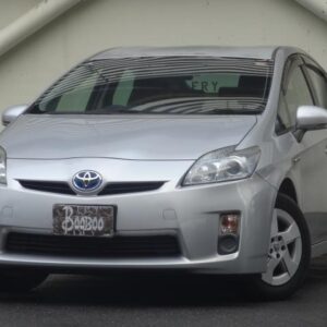 2009 Toyota Prius silver gasoline used car Japan export