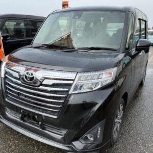 2017 Toyota Roomy black gasoline used car Japan export