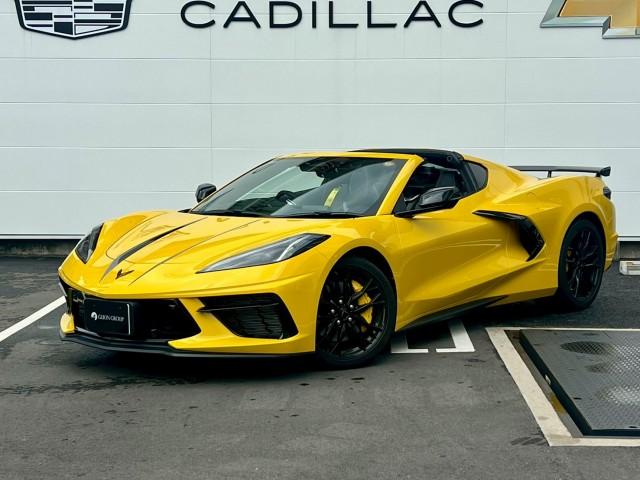 Ref:AUX-23321376 CHEVROLET CHEVROLET CORVETTE 2025 1 2025 Chevrolet Chevrolet Corvette yellow gasoline used car Japan export