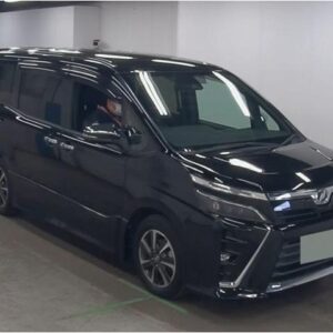 2018 Toyota Voxy black gasoline used car Japan export