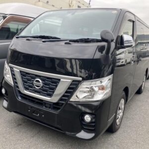 2018 Nissan Nv350Caravan Van black diesel used car Japan export