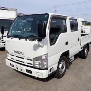 2014 Isuzu Elf Truck white diesel used car Japan export