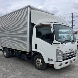2018 Isuzu Elf Truck pearl diesel used car Japan export