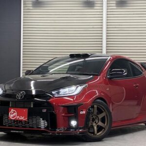 2020 Toyota Gr Yaris red gasoline used car Japan export