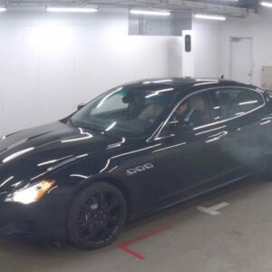 2013 Maserati Quattroporte black gasoline used car Japan export