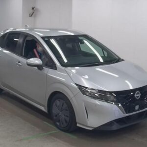 2023 Nissan Note silver gasoline used car Japan export