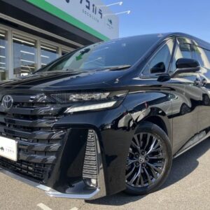 2024 Toyota Vellfire black gasoline used car Japan export