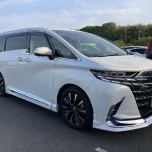 2025 Toyota Alphard Hybrid pearl gasoline used car Japan export