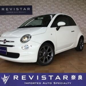 2017 Fiat 500 white gasoline used car Japan export