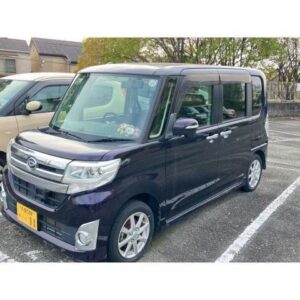 2013 Daihatsu Tanto purple gasoline used car Japan export