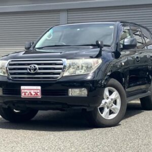 2011 Toyota Land Cruiser black gasoline used car Japan export