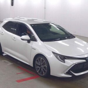2019 Toyota Corollasport pearl gasoline used car Japan export