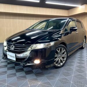 2010 Honda Odyssey black gasoline used car Japan export