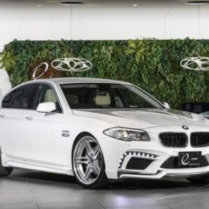 2010 Bmw 5 Series white gasoline used car Japan export