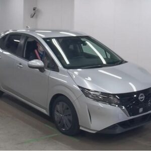 2023 Nissan Note silver gasoline used car Japan export