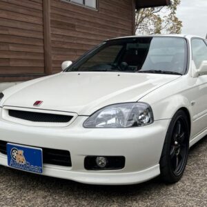 2000 Honda Civic white gasoline used car Japan export
