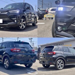 2024 Toyota Raize black gasoline used car Japan export