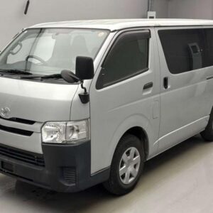 2017 Toyota Regius Ace Van silver gasoline used car Japan export
