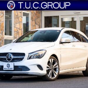 2018 Mercedes Benz Cla-Class white gasoline used car Japan export