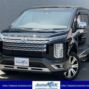 2019 Mitsubishi Delica D:5 black diesel used car Japan export